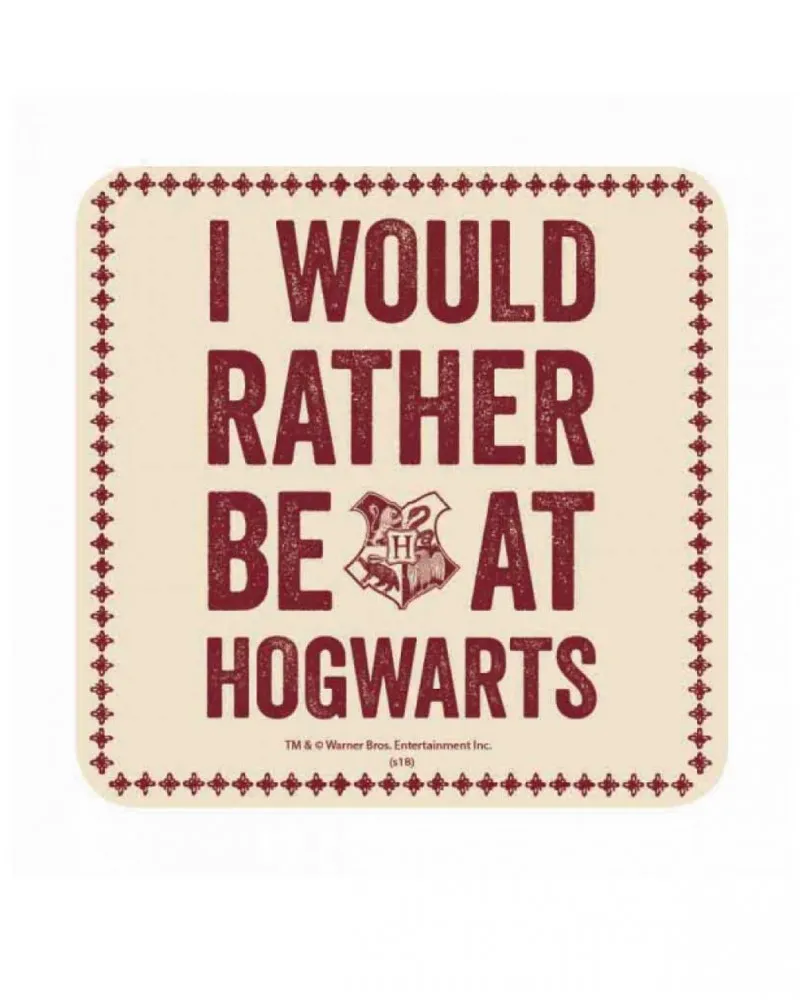 Podmetač za čaše Harry Potter - I'd Rather Be At Hogwarts 