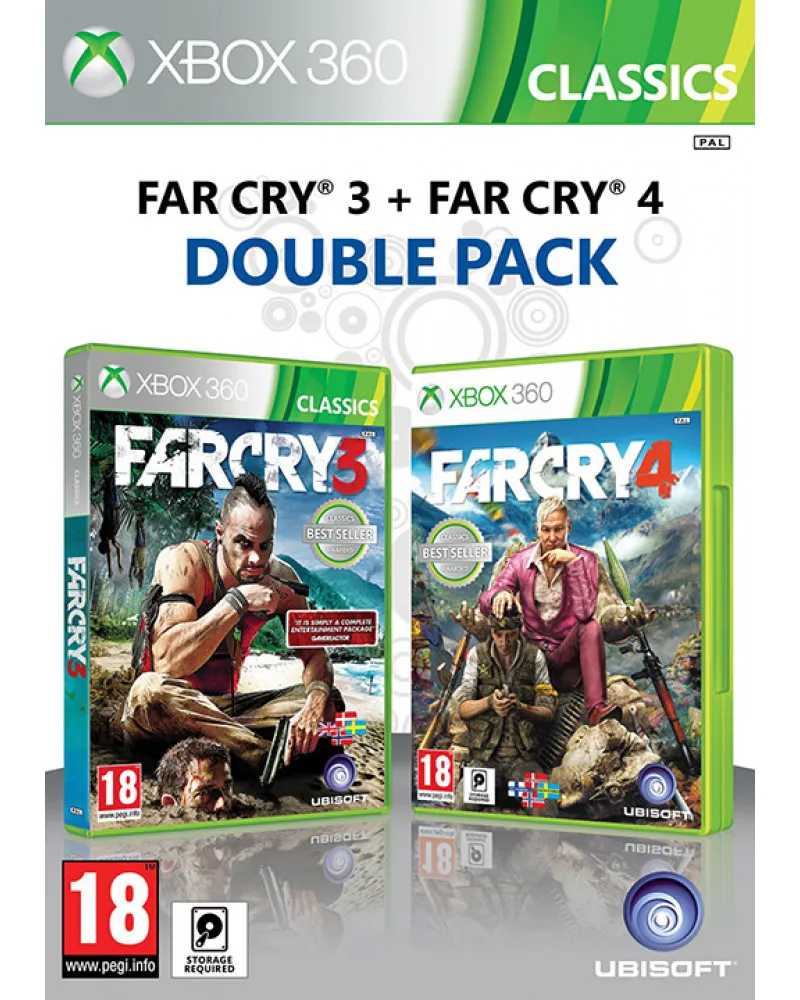 XB360 Far Cry 3 + Far Cry 4 