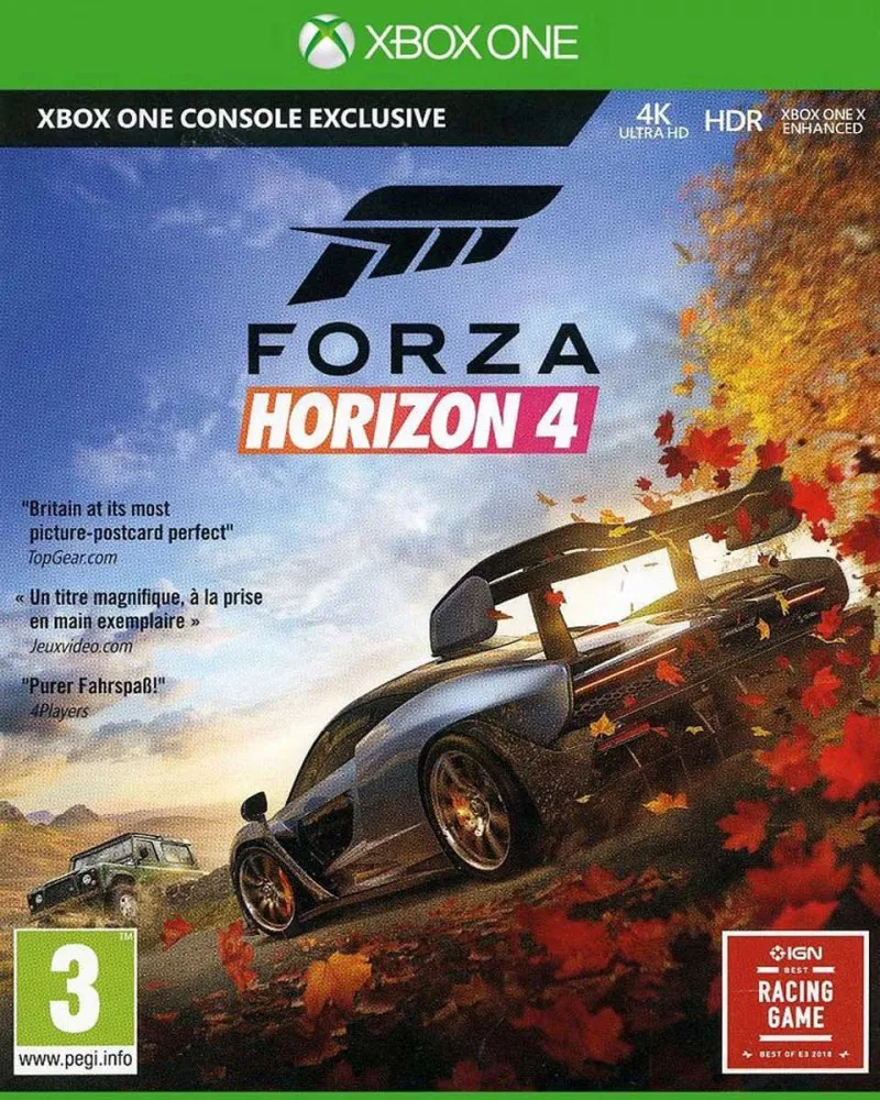 XBOX ONE Forza Horizon 4 
