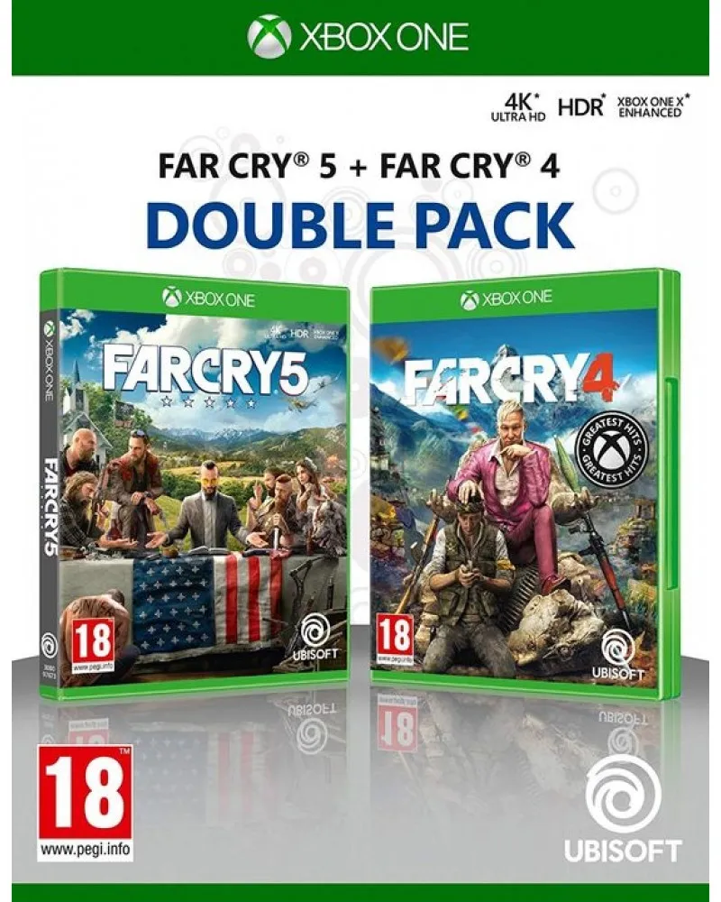 XBOX ONE Far Cry Double Pack ( Far Cry 4 + Far Cry 5 ) 