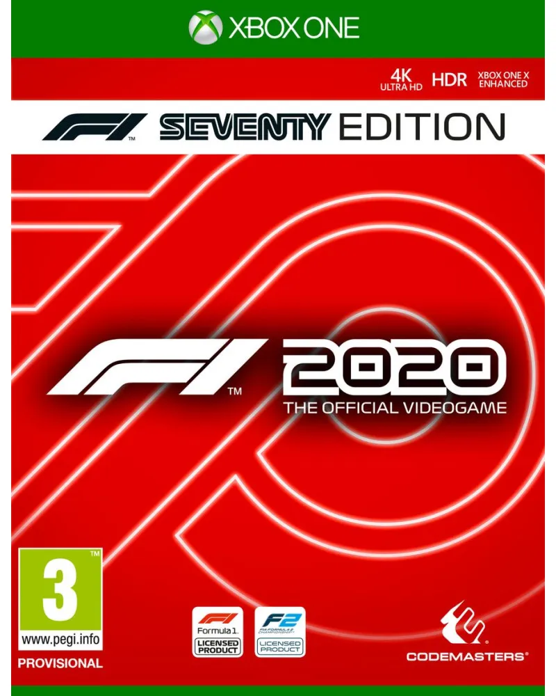 XBOX ONE Formula 1 - F1 2020 - Seventy Edition 