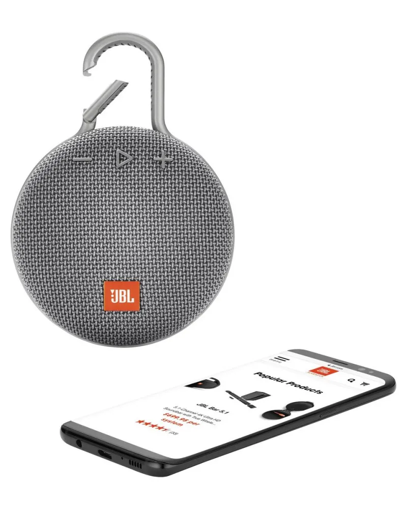 Zvučnici JBL CLIP 3 Bluetooth - Grey 