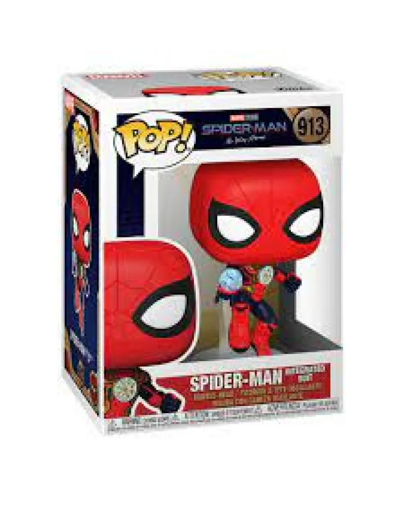 Bobble Figure Marvel Pop! - Spider-man Integrated Suit 