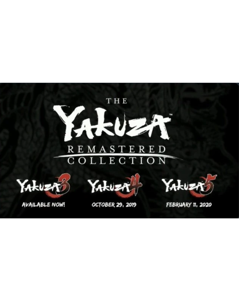 PS4 Yakuza Remastered Collection