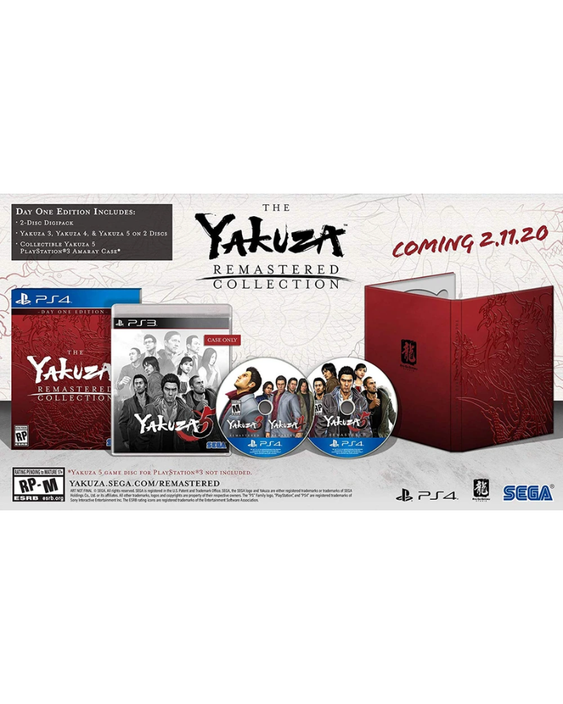 PS4 Yakuza Remastered Collection