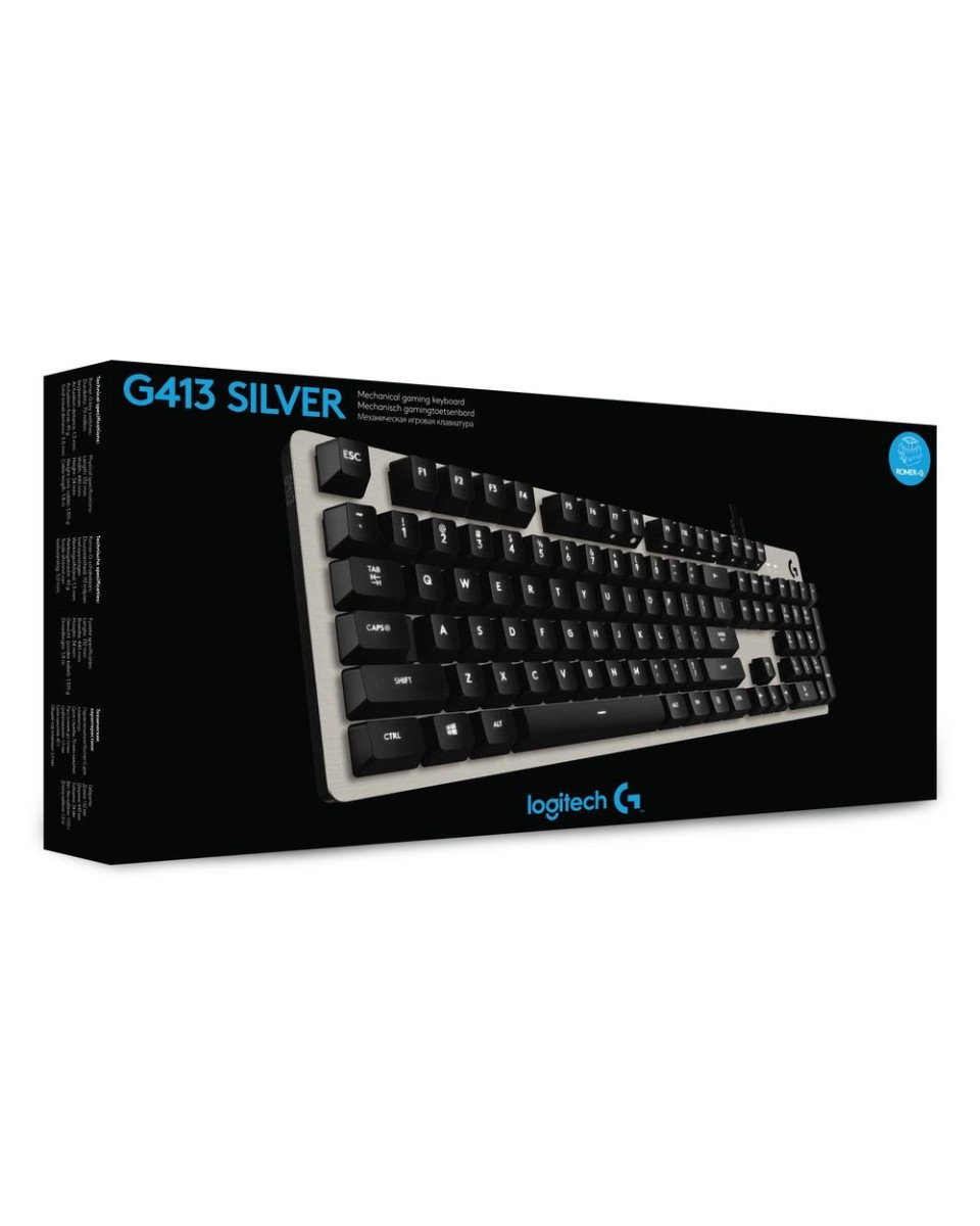 Tastatura Logitech G413 Silver 
