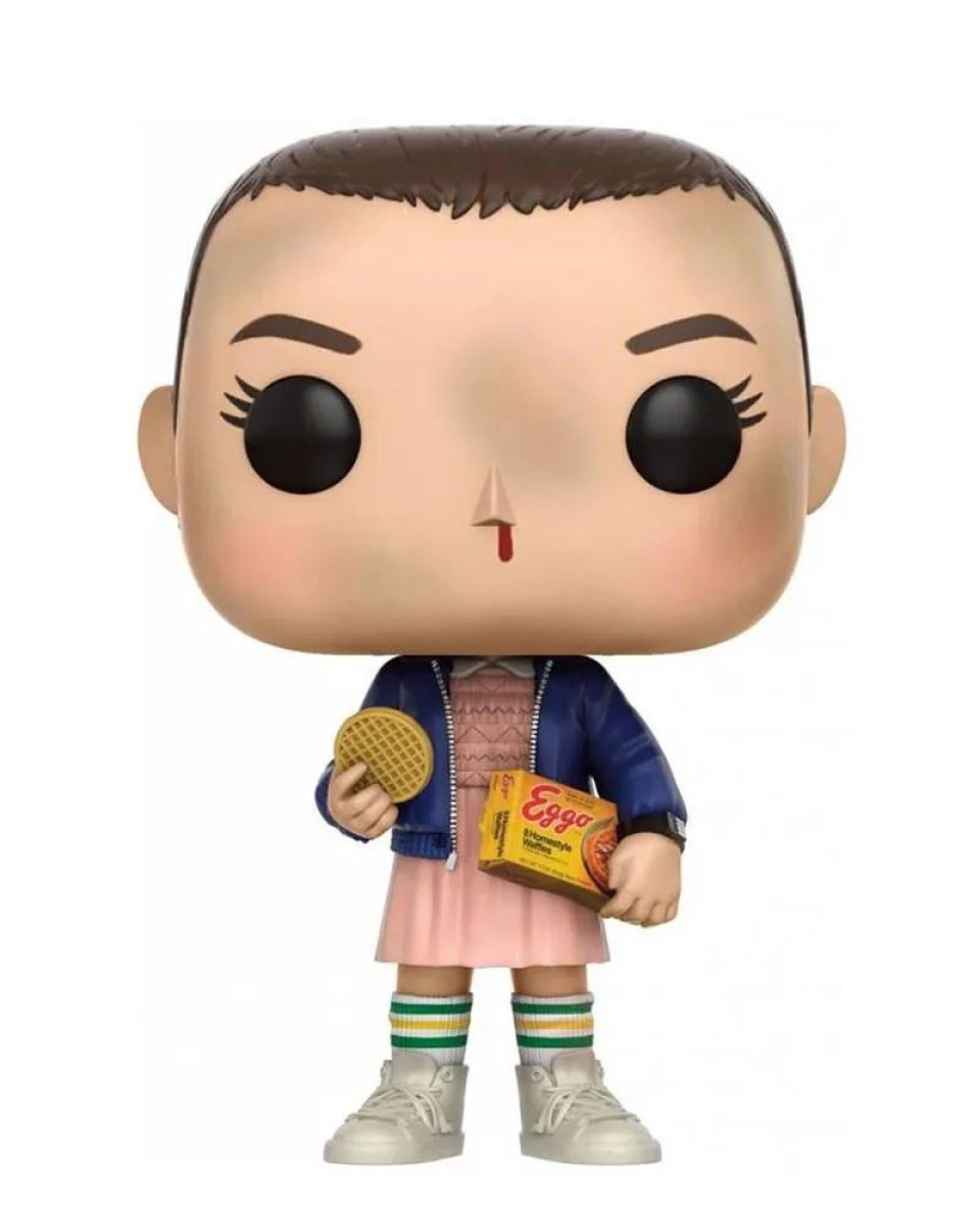 Bobble Figure Stranger Things Pop! - Eleven With Eggos 