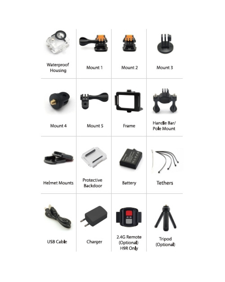 Eken H9R Action Camera 