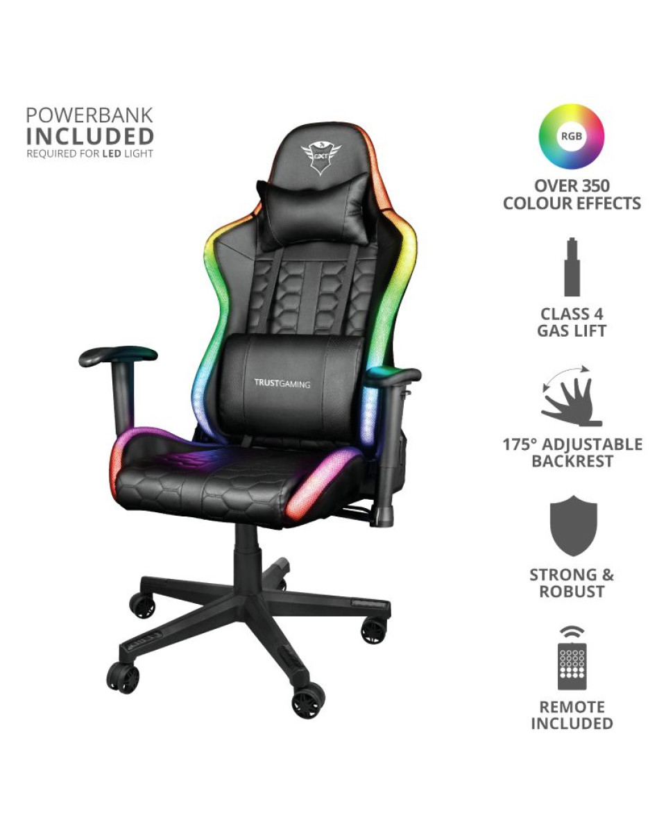 Stolica Trust GXT 716 Rizza RGB 