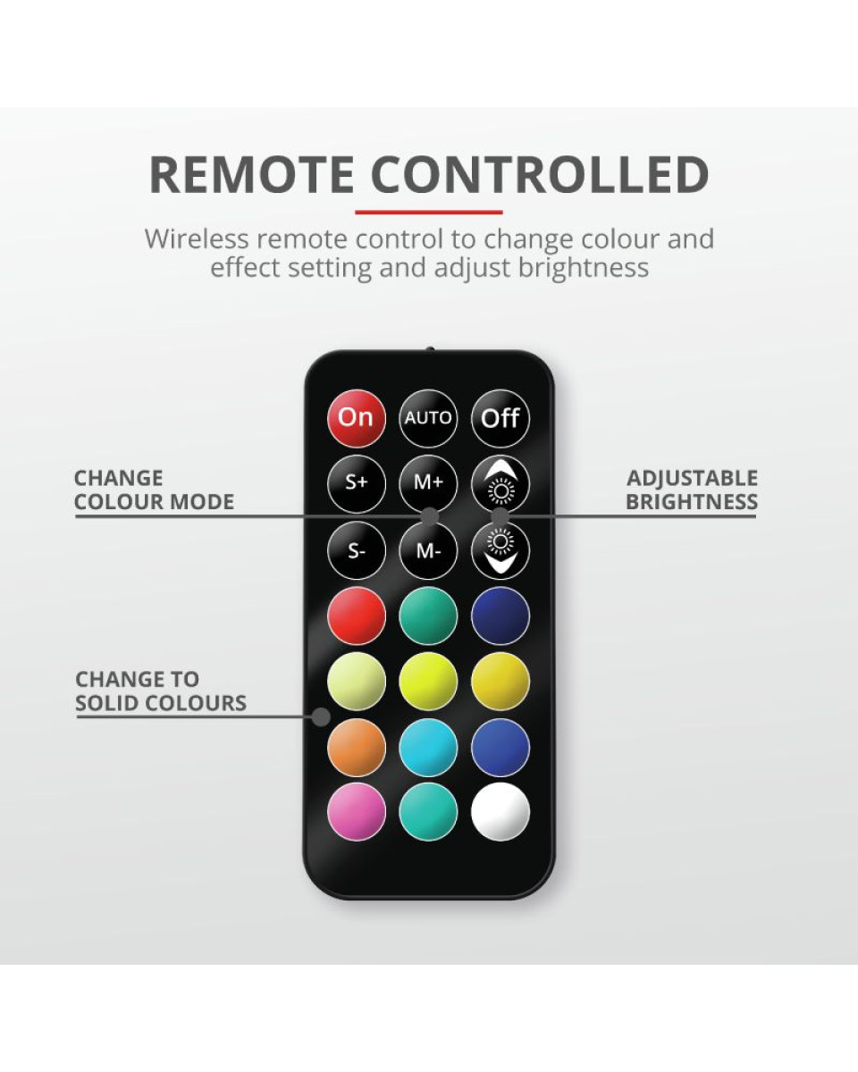 Stolica Trust GXT 716 Rizza RGB 