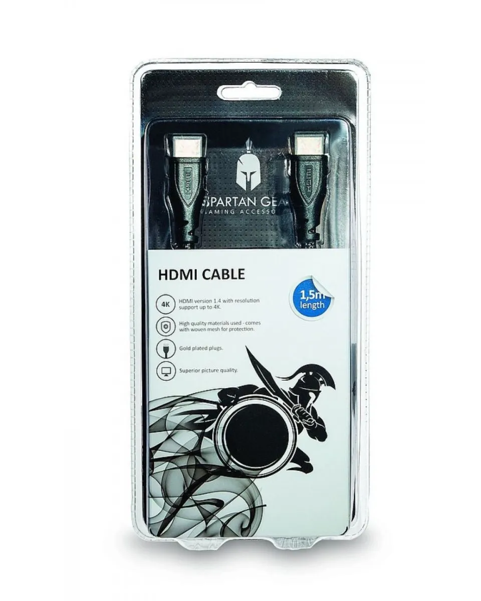 HDMI Cable v1.4, Gold Plated 1.5 m Spartan Gear 