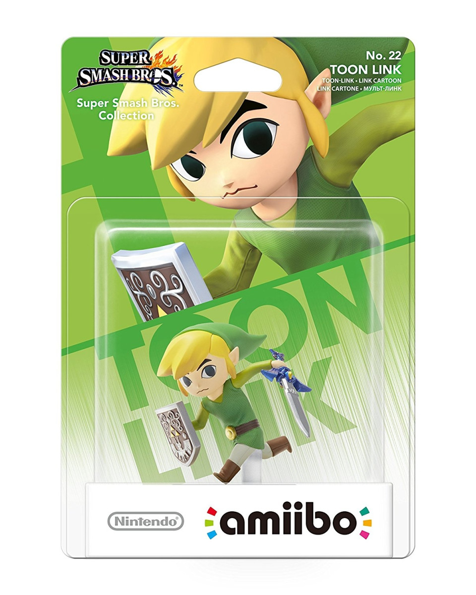 Amiibo Super Smash Bros - Toon Link No 22 