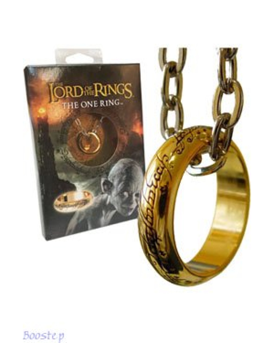 Lord Of The Rings Ring The One Ring (gold Plated) 