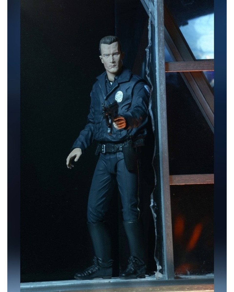 Action Figure Terminator 2 - Ultimate T-1000 (motorcycle Cop) 