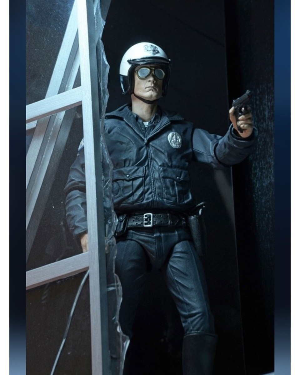 Action Figure Terminator 2 - Ultimate T-1000 (motorcycle Cop) 