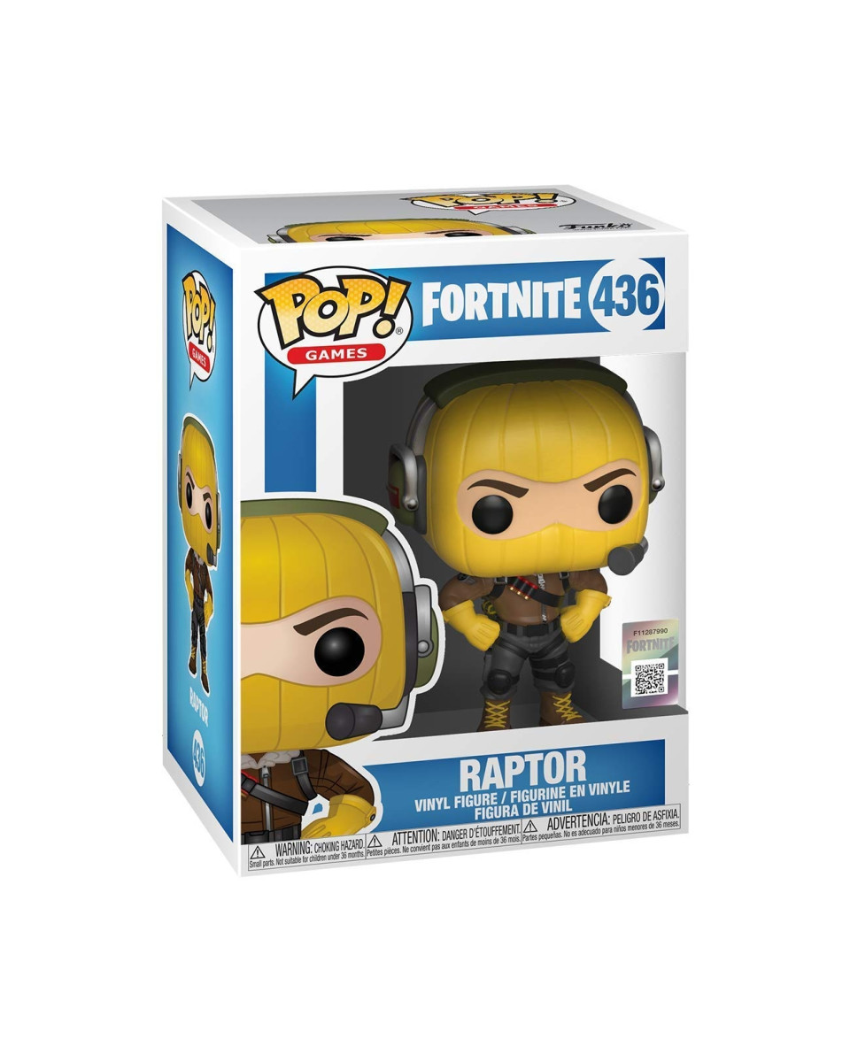 Bobble Figure Fortnite Pop! Figure - Raptor 