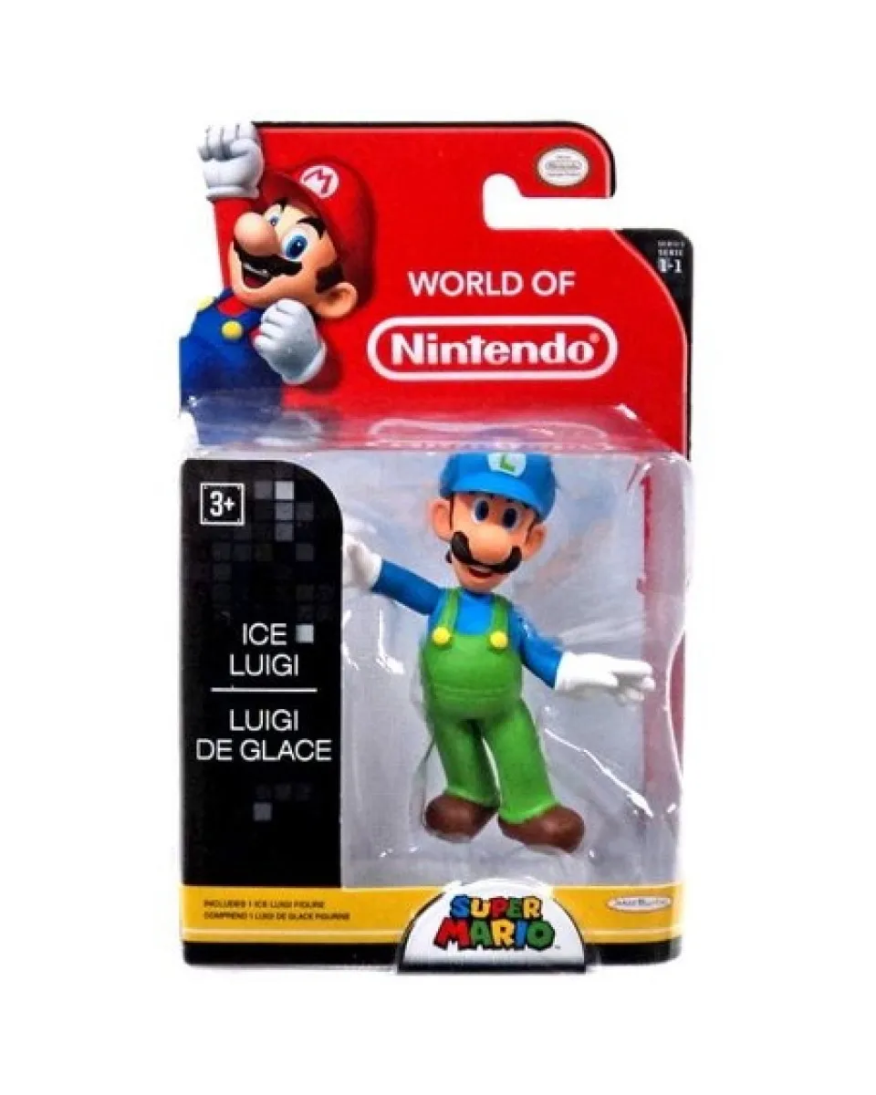 Mini Figure World of Nintendo - Ice Luigi 