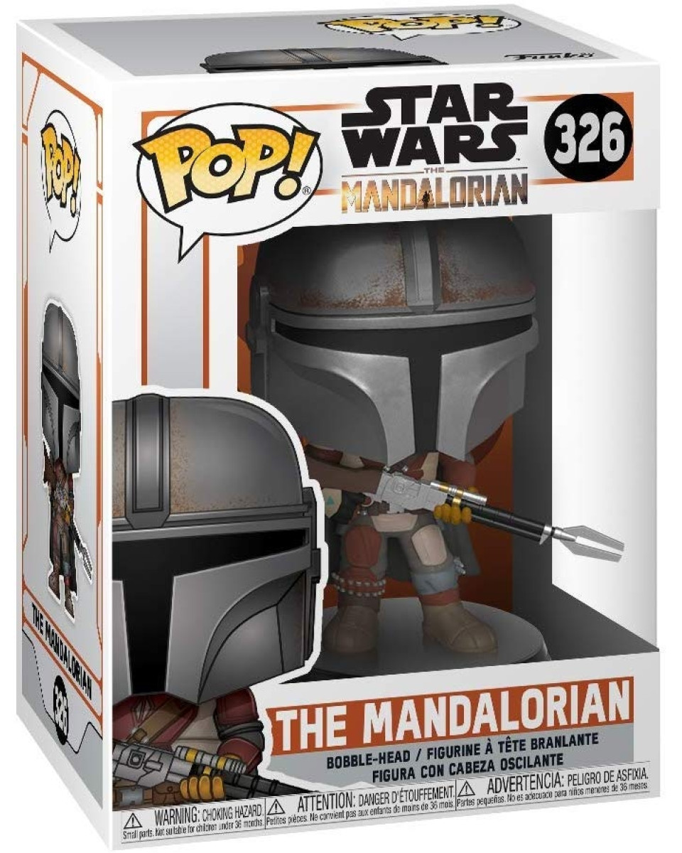 Bobble Figure Star Wars The Mandalorian Pop! - The Mandalorian 