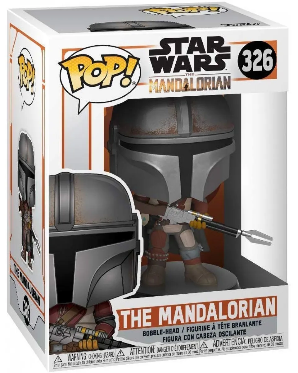 Bobble Figure Star Wars the Mandalorian POP! - The Mandalorian 