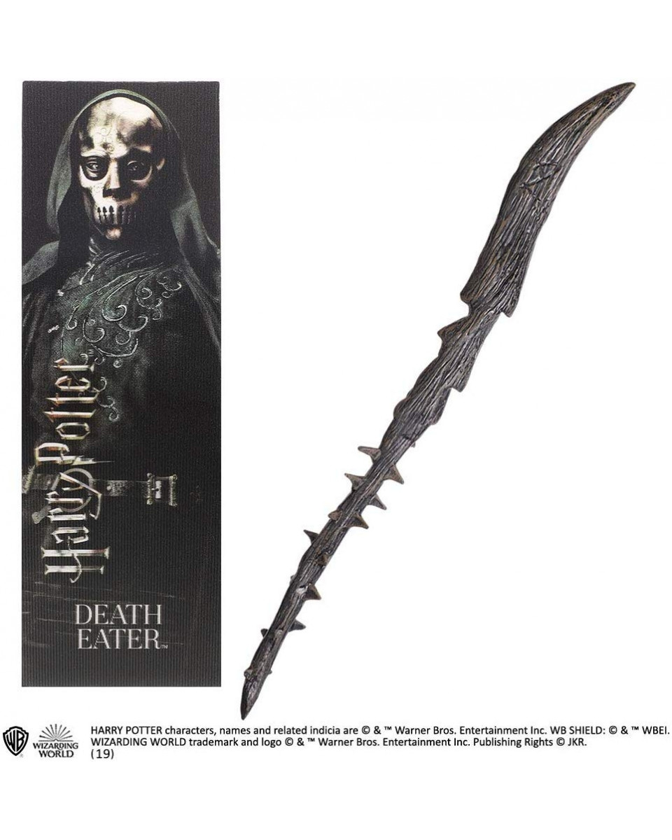 Čarobni štap i bukmarker Harry Potter - Death Eater ( Thorn ) Wand 