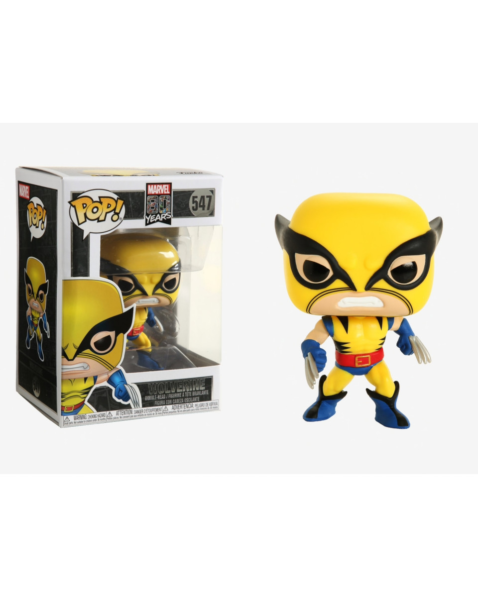Bobble Figure Marvel 80th POP! - First Appearance Wolverine 