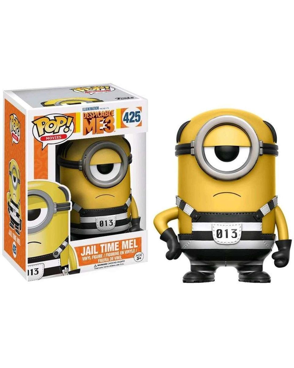 Bobble Figure Despicable Me 3 Pop! - Jail Time Mel 