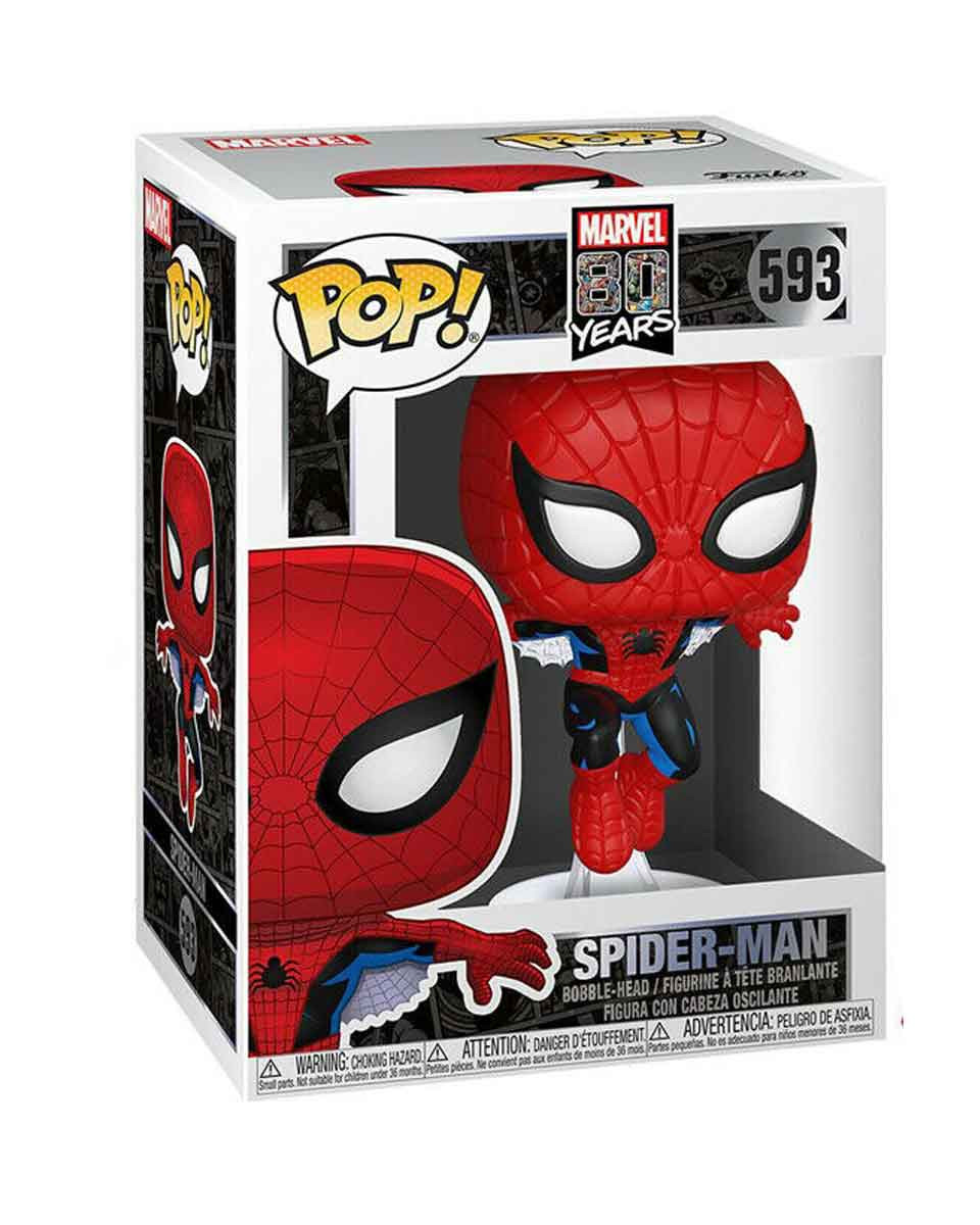 Bobble Figure Marvel - 80 Years Anniversary POP! - Spider-Man 