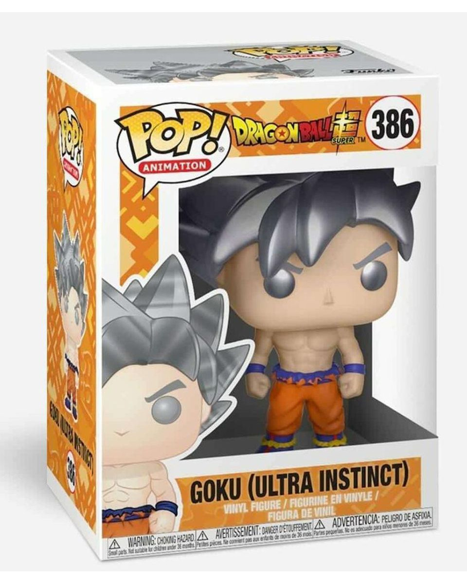 Bobble Figure Dragonball Pop! - Goku ( Ultra Instict ) - Silver 