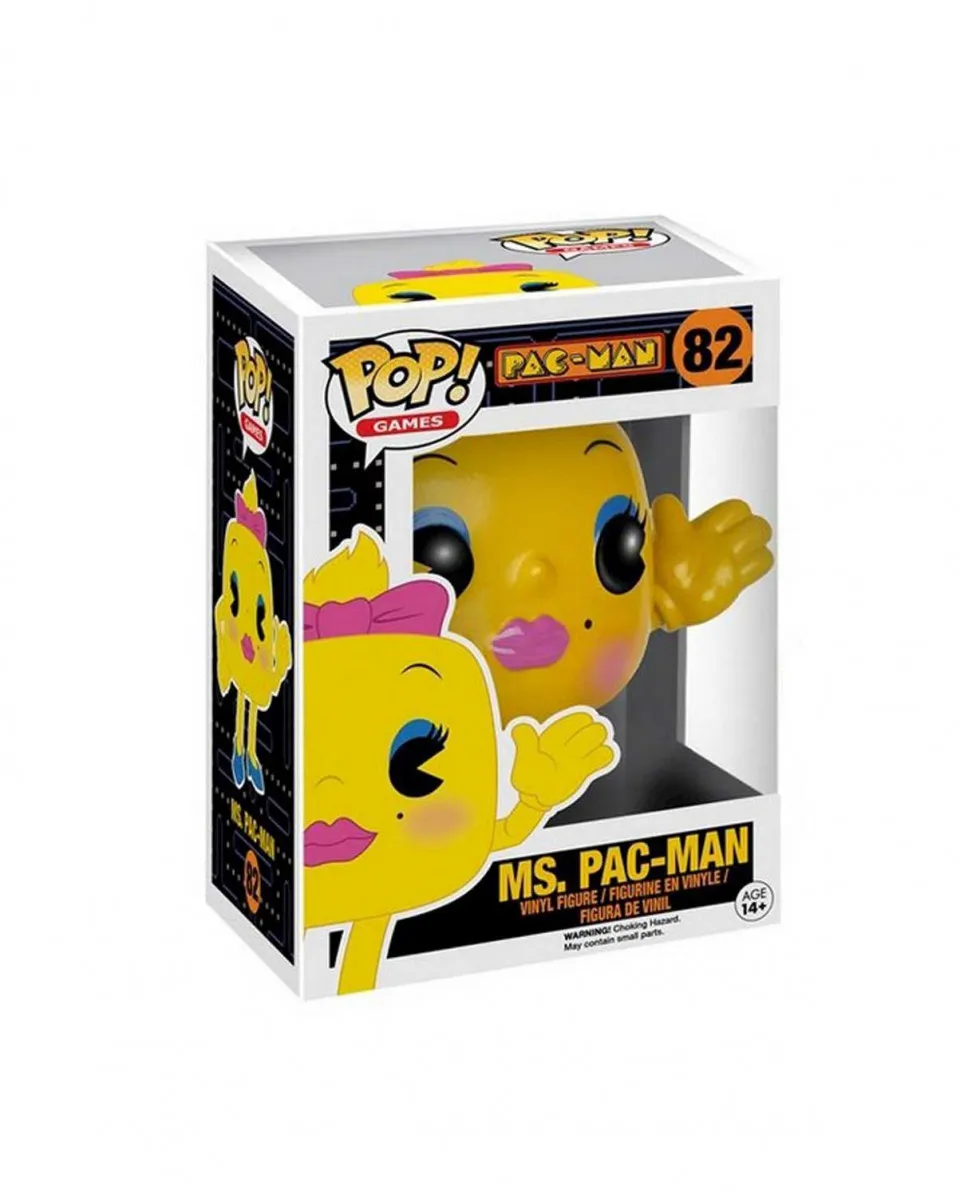 Bobble Figure Pac-Man POP! - Ms Pac-Man 