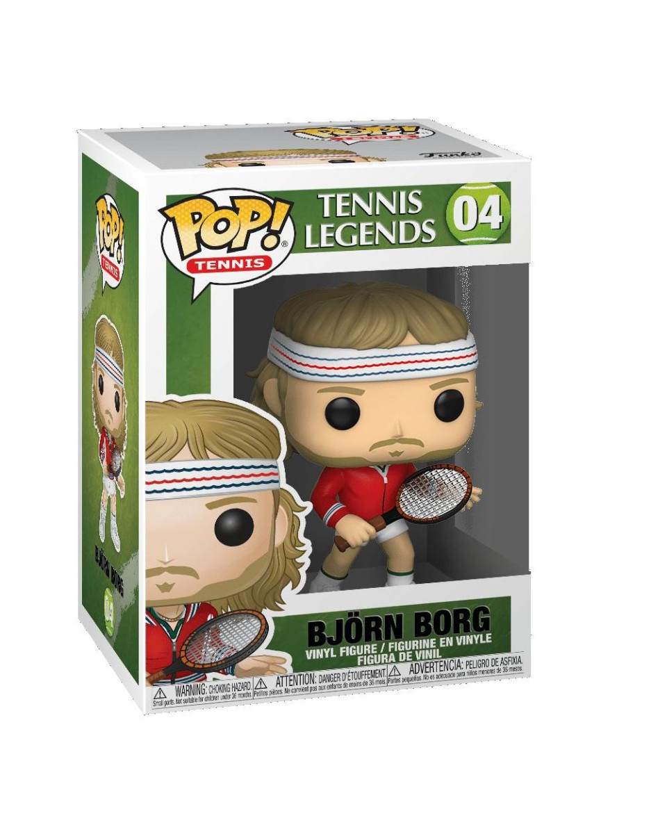 Bobble Figure Tennis Legends POP! - Bjorn Borg 