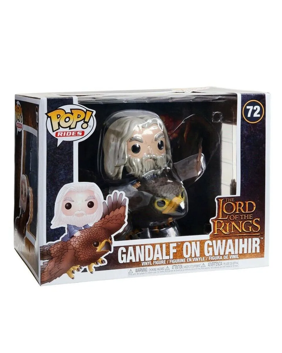 Bobble Figure Lord Of The Rings Pop! - Gandalf on Gwaihir 