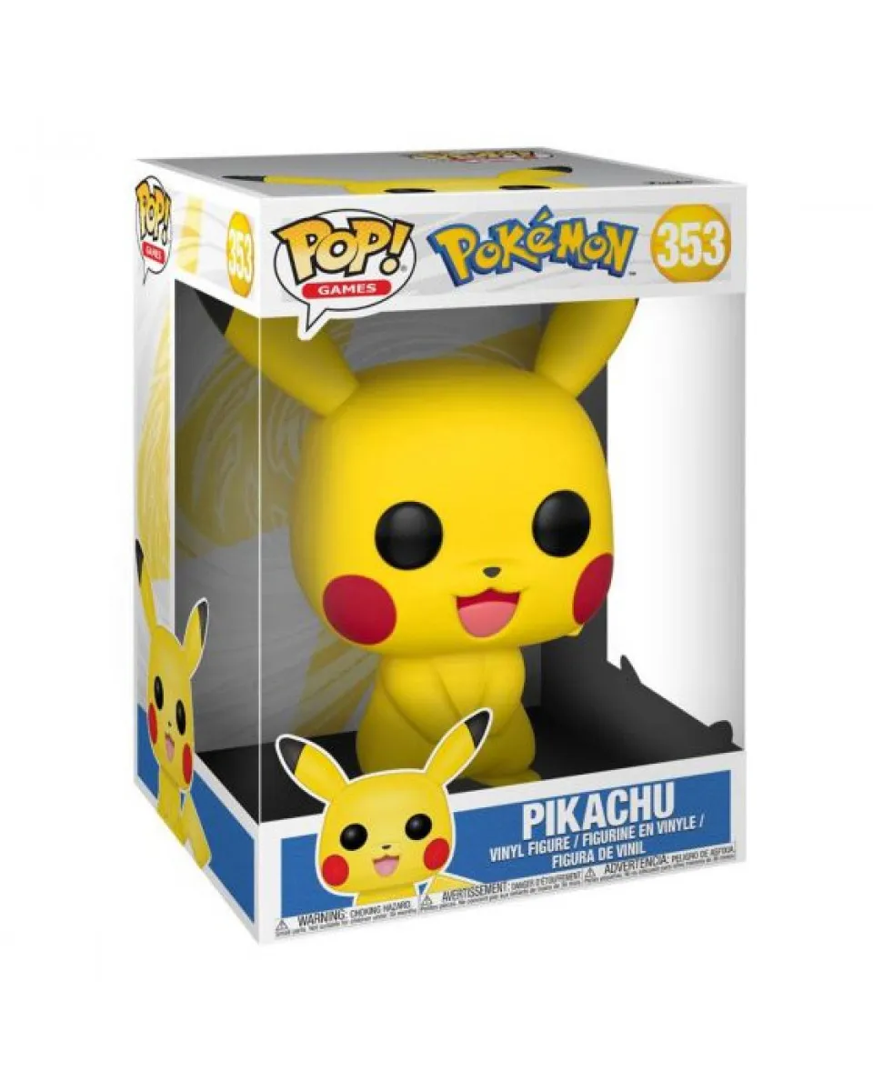 Bobble Figure Pokemon Super Sized POP! - Pikachu 