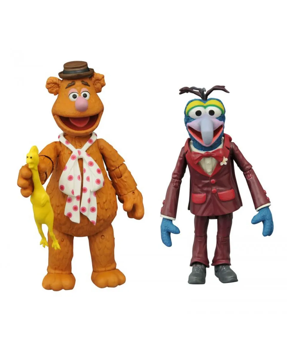 Action Figure Disney The Muppets - Fozzie and Gonzo 