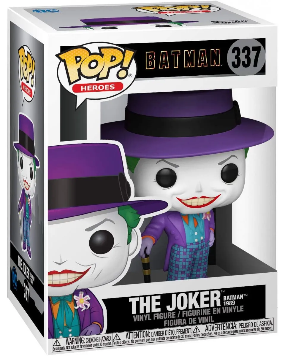 Bobble Figure DC - DC Heroes POP! - The Joker (Batman 1989) 