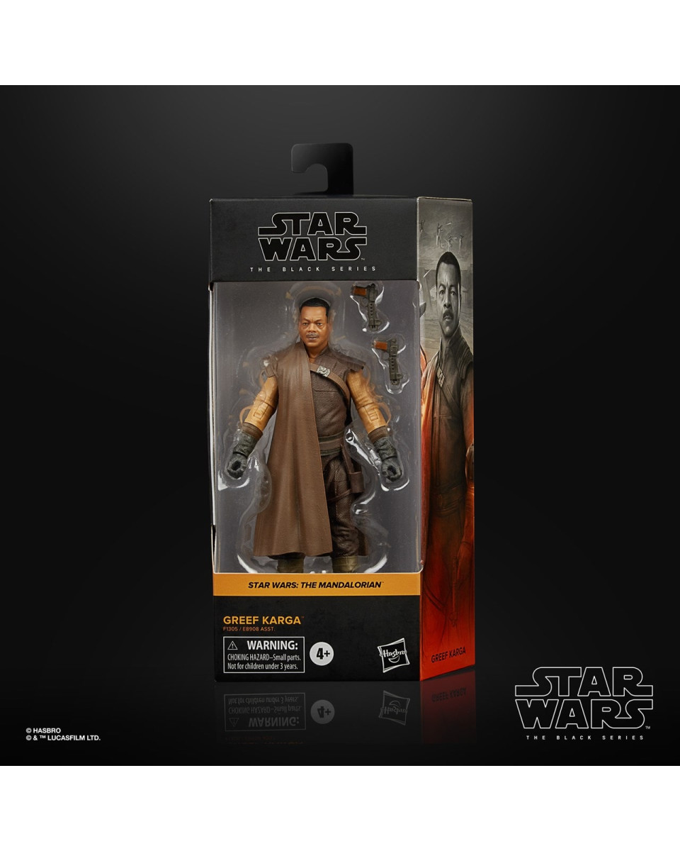 Action Figure Star Wars The Mandalorian Black Series - Greef Karga 