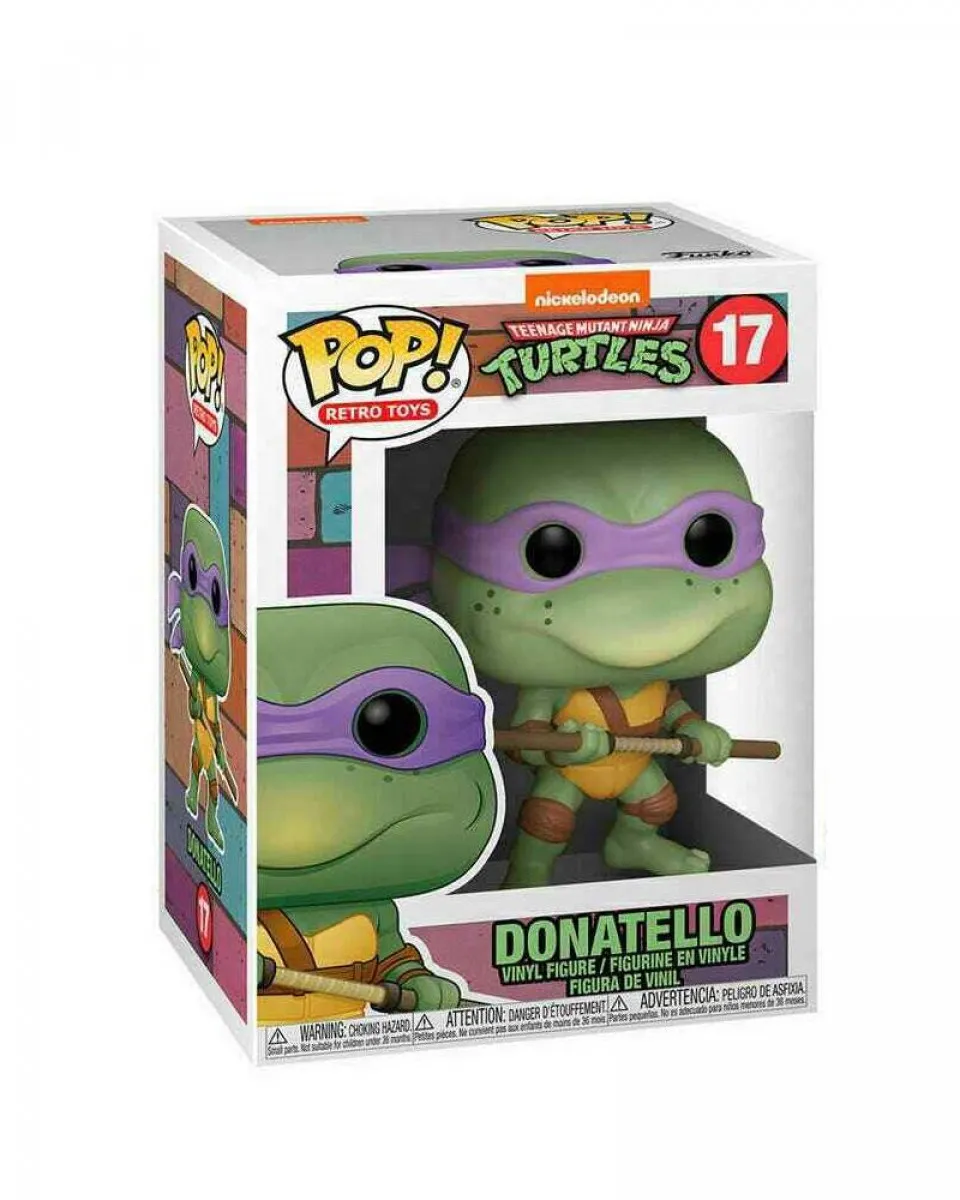 Bobble Figure Retro Toys TMNT POP! - Donatello 