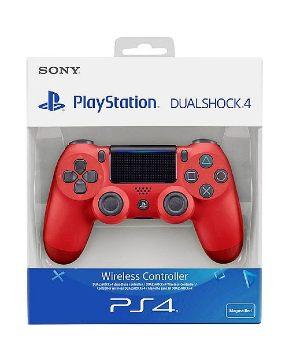 Gamepad Sony Dualshock 4 - Magma Red 