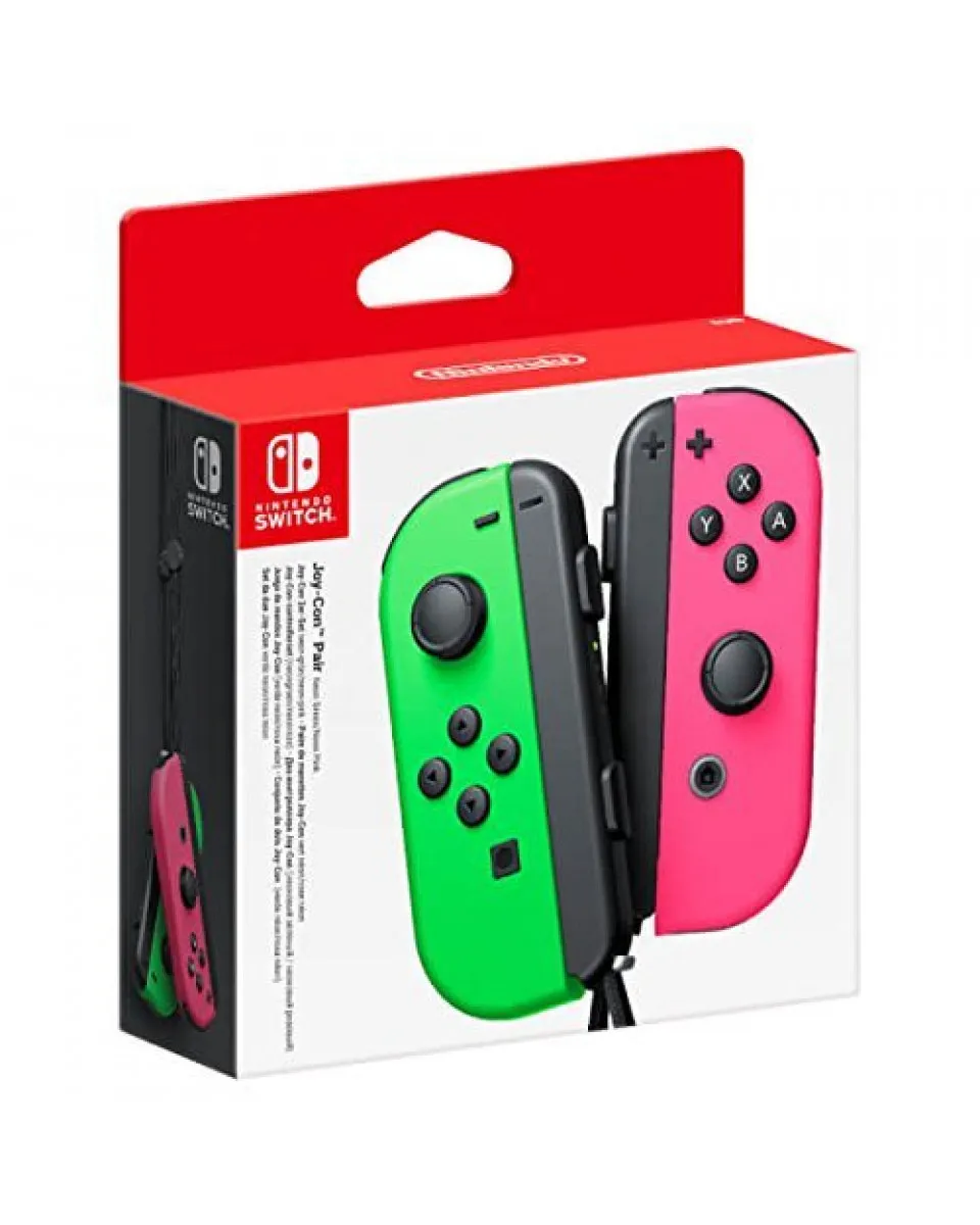 Gamepad Joy-Con Pair - Neon Green & Neon Pink 