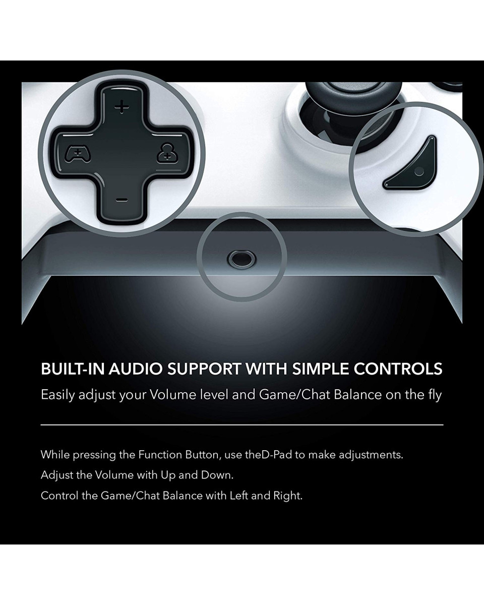 Gamepad PDP Arctic White 