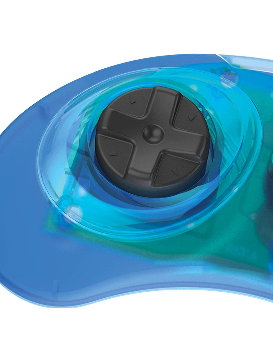 Gamepad Retro-Bit SEGA MD Mini 6-B USB Blue 