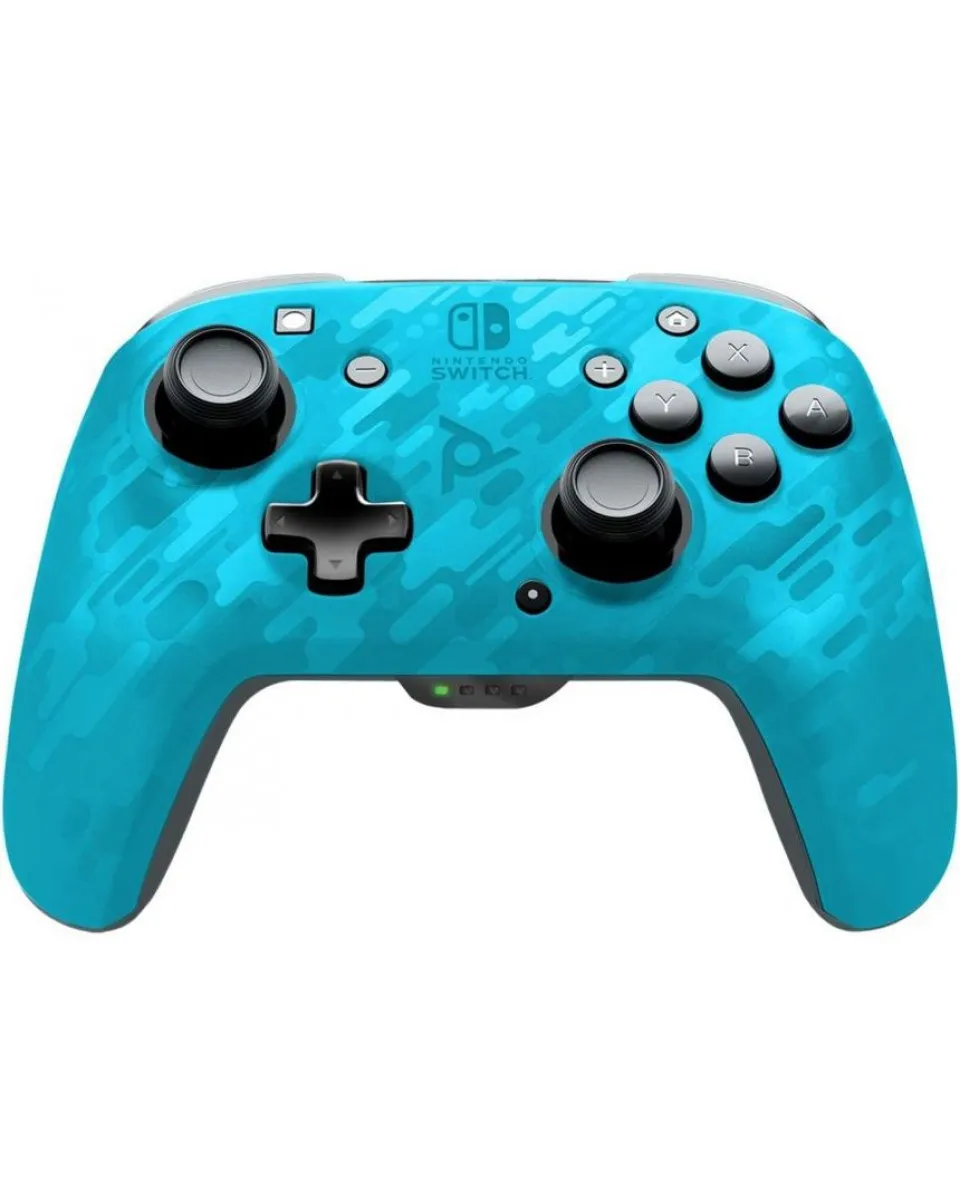 Gamepad PDP Faceoff Deluxe+ Wireless - Camo Blue 