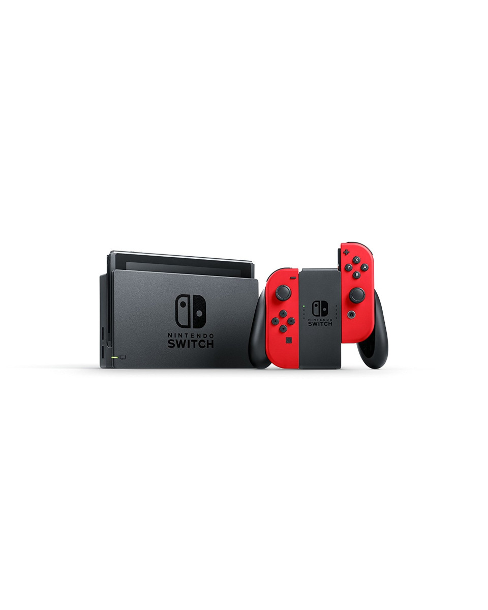 Konzola Nintendo Switch (Red Joy-Con) + Super Mario Odyssey (Code in a Box) 