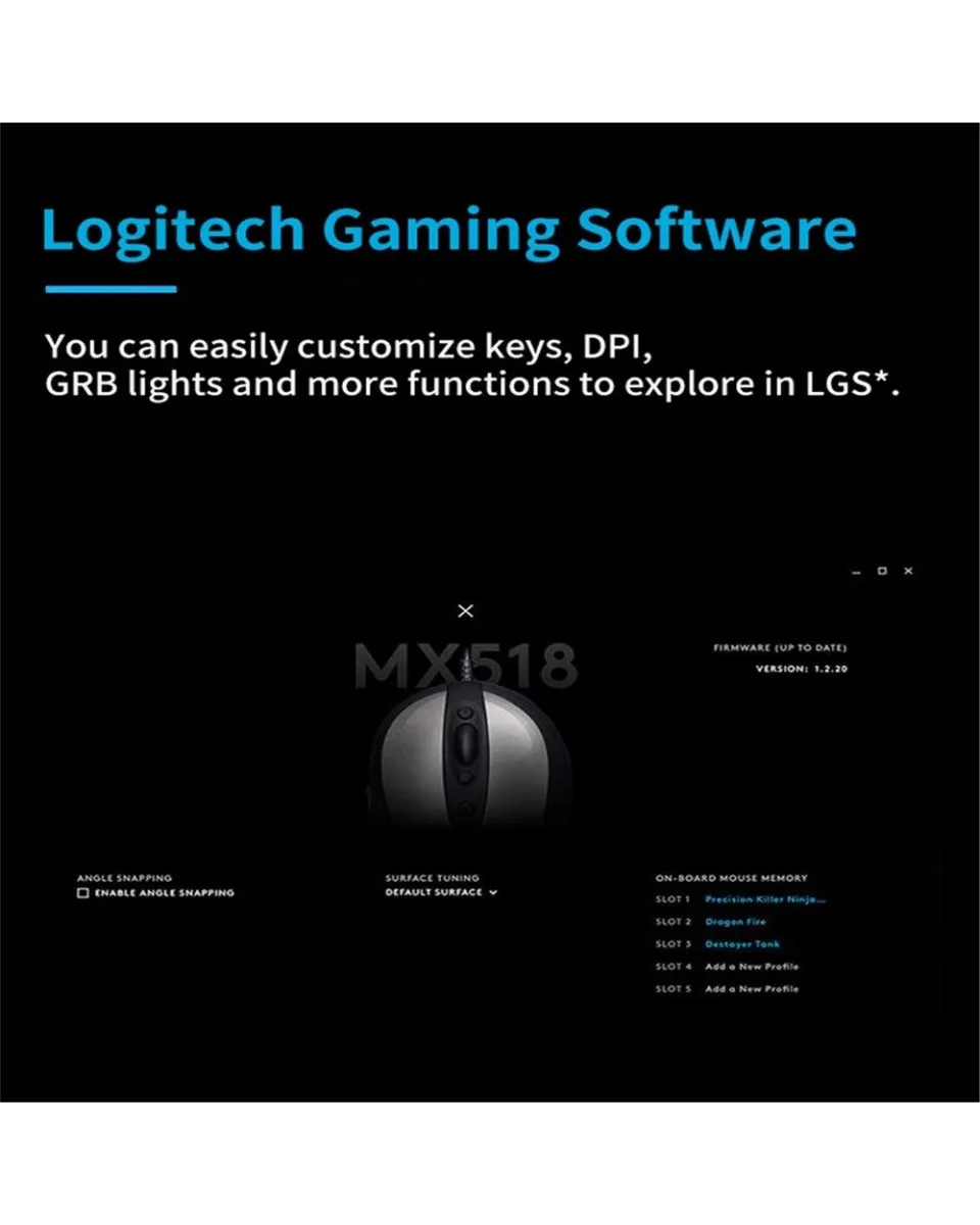 Miš Logitech MX518 Legendary 