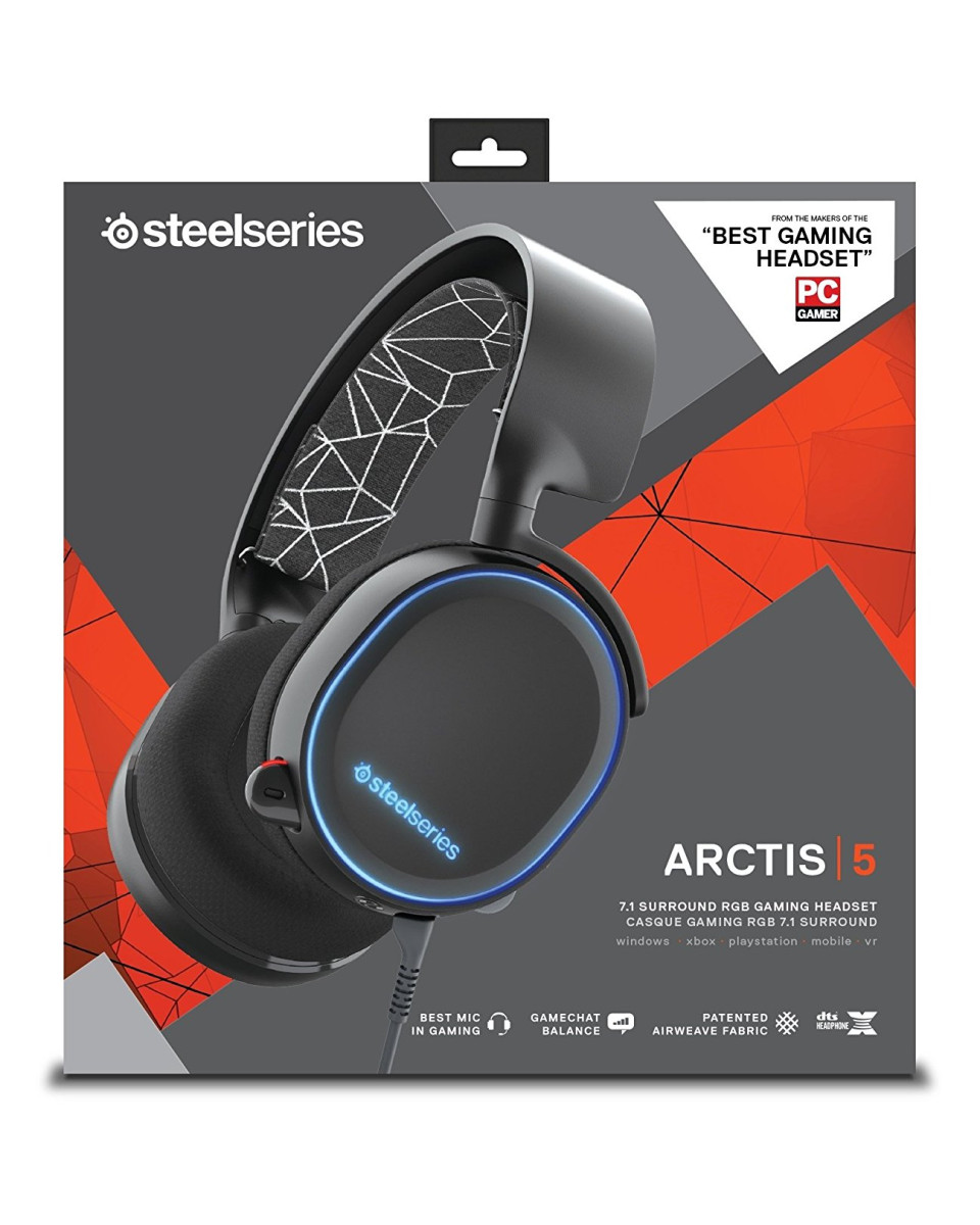 Slušalice Steelseries Arctis 5 - Black 