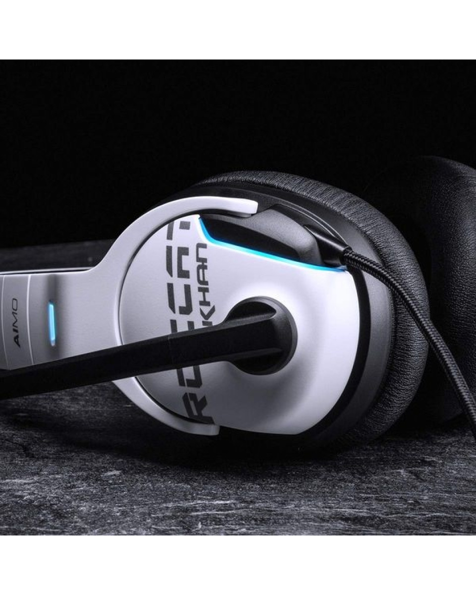 Slušalice Roccat - KHAN AIMO - 7.1  RGB - White 