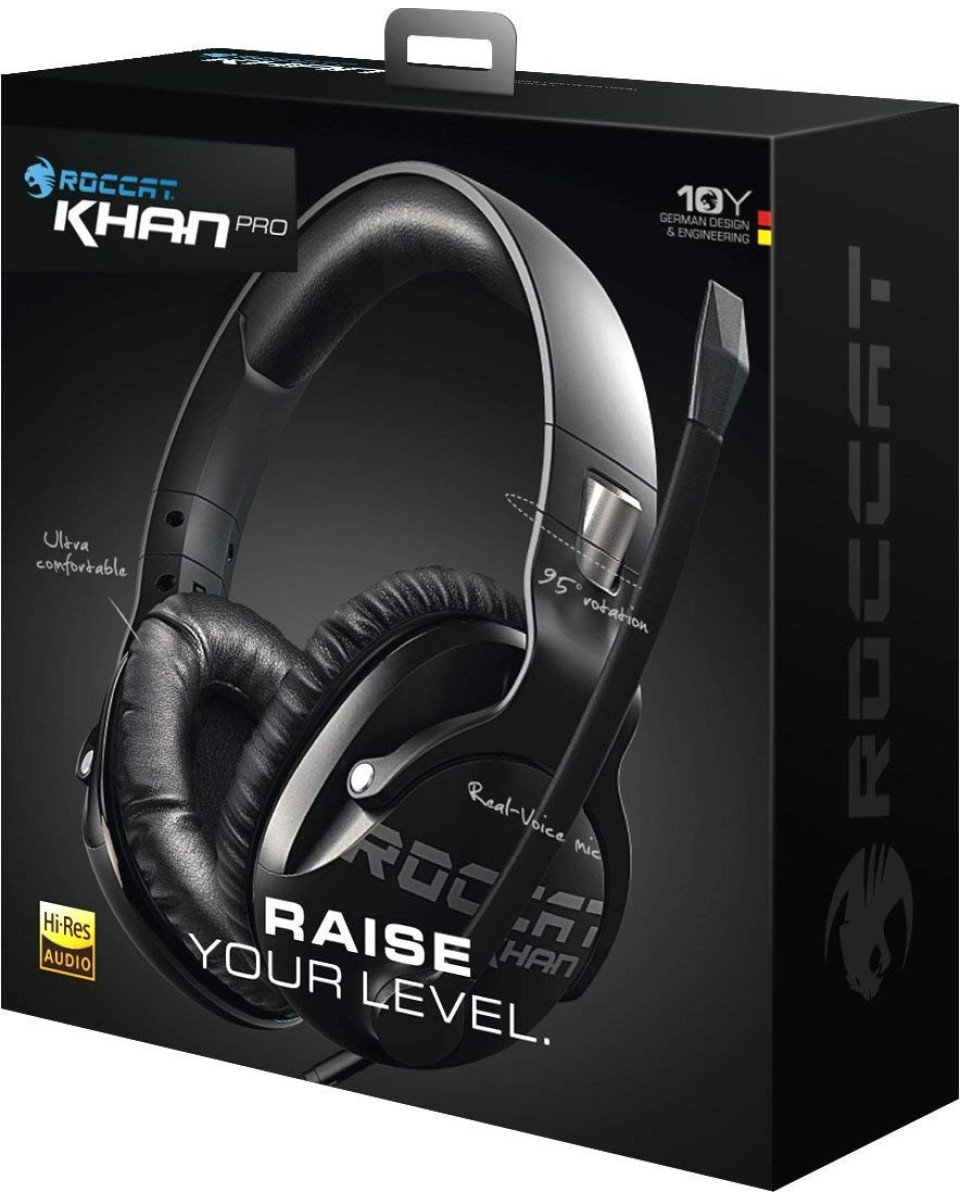 Slušalice Roccat - KHAN PRO - black 