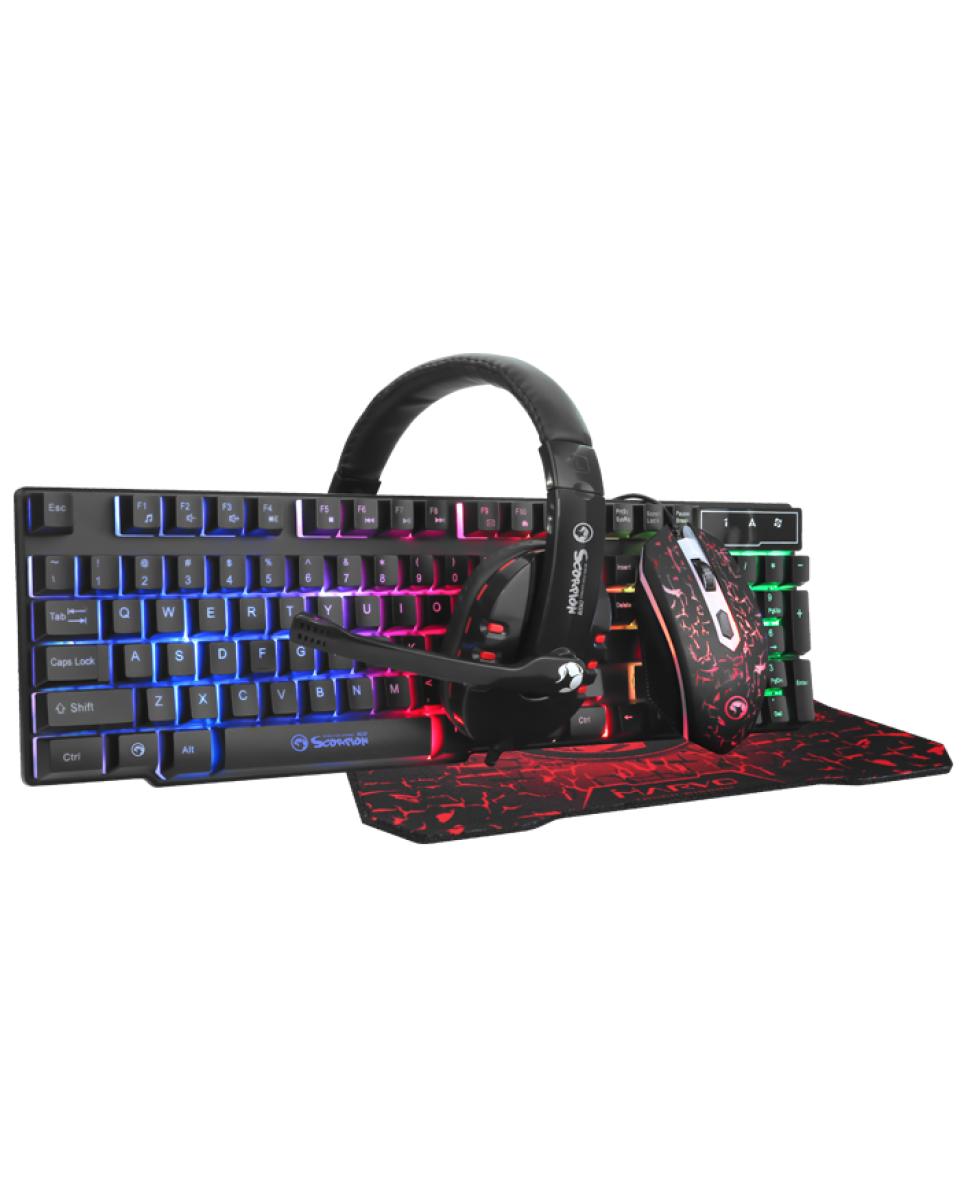 Marvo Scorpion CM370 4 in 1 Gaming Set 