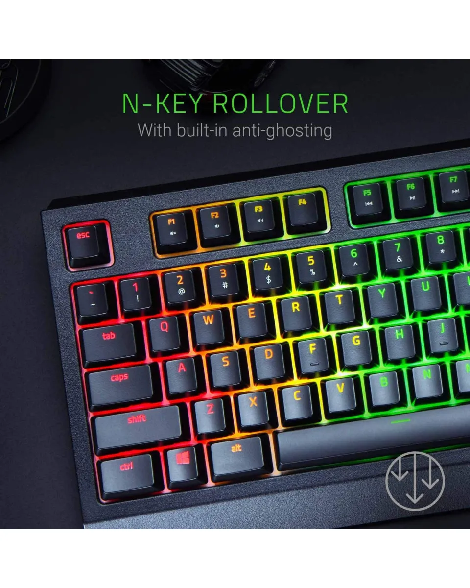 Tastatura Razer BlackWidow Mechanical - Green Switch 