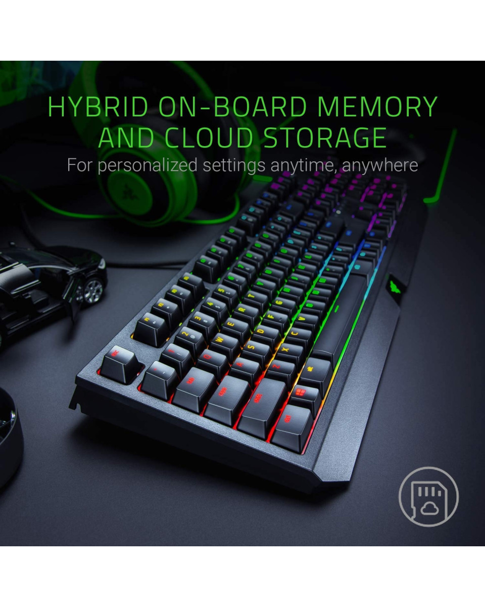 Tastatura Razer BlackWidow Mechanical - Green Switch 