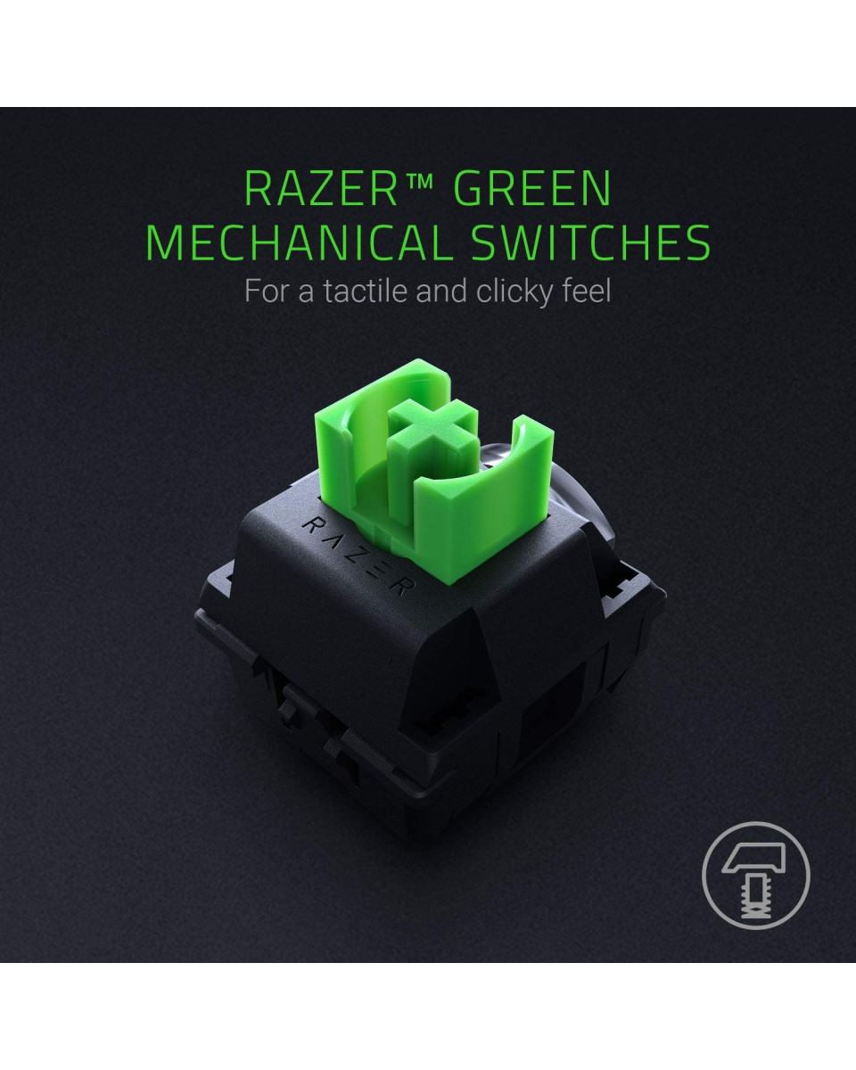Tastatura Razer BlackWidow Mechanical - Green Switch 